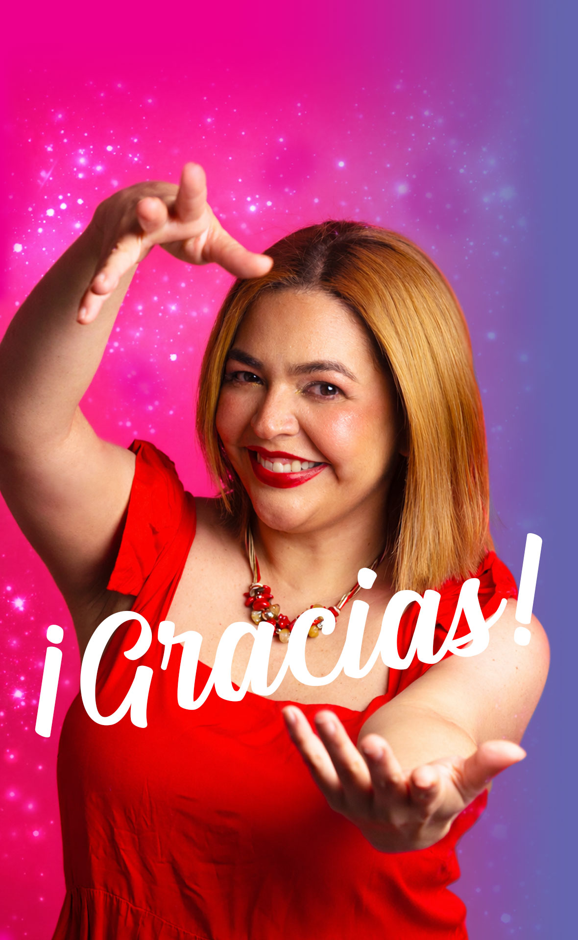 Luimar Zabala dando las gracias