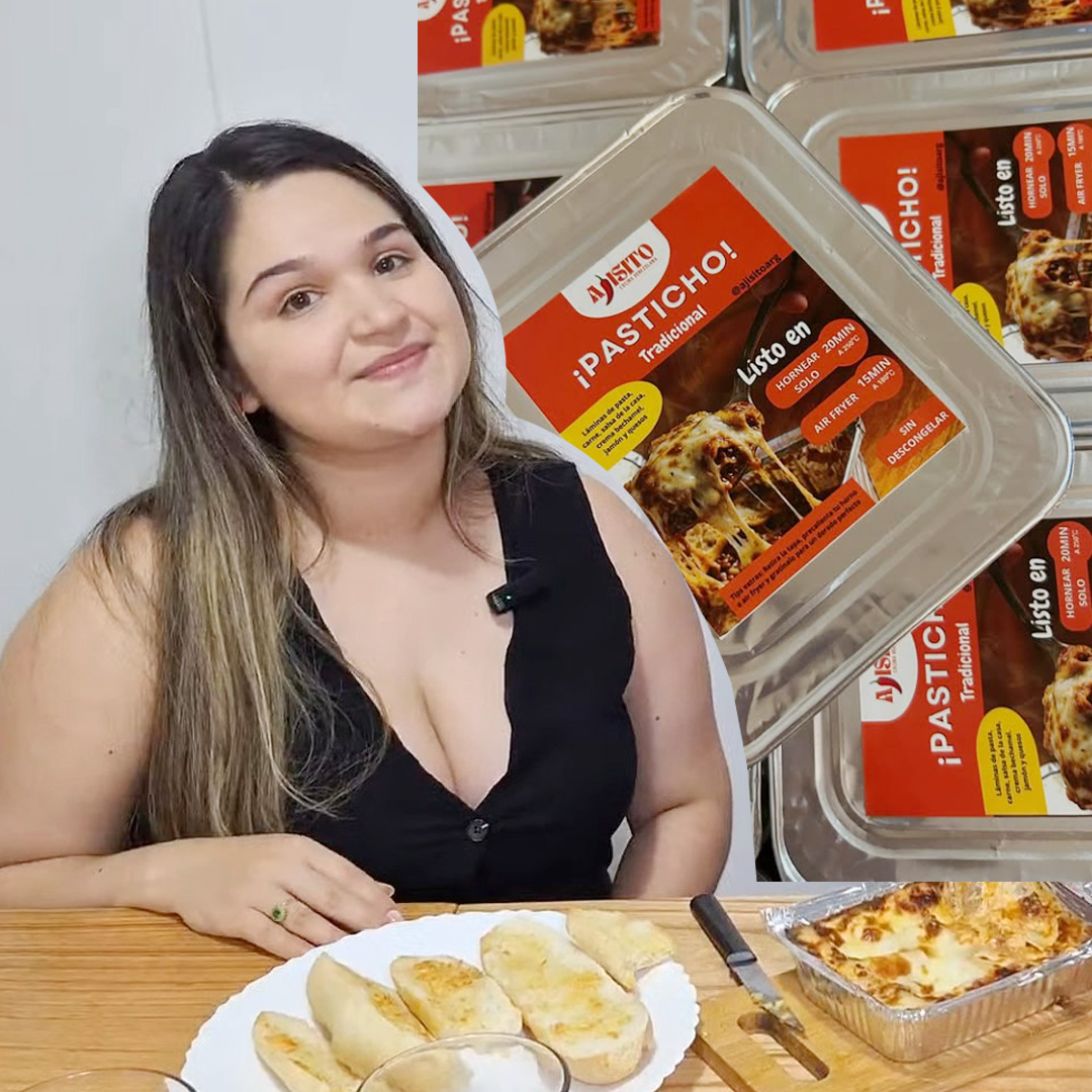 Así empezo su negocio en otro país: la historia de Dannelys García y su marca de pastichos venezolanos Ajisito