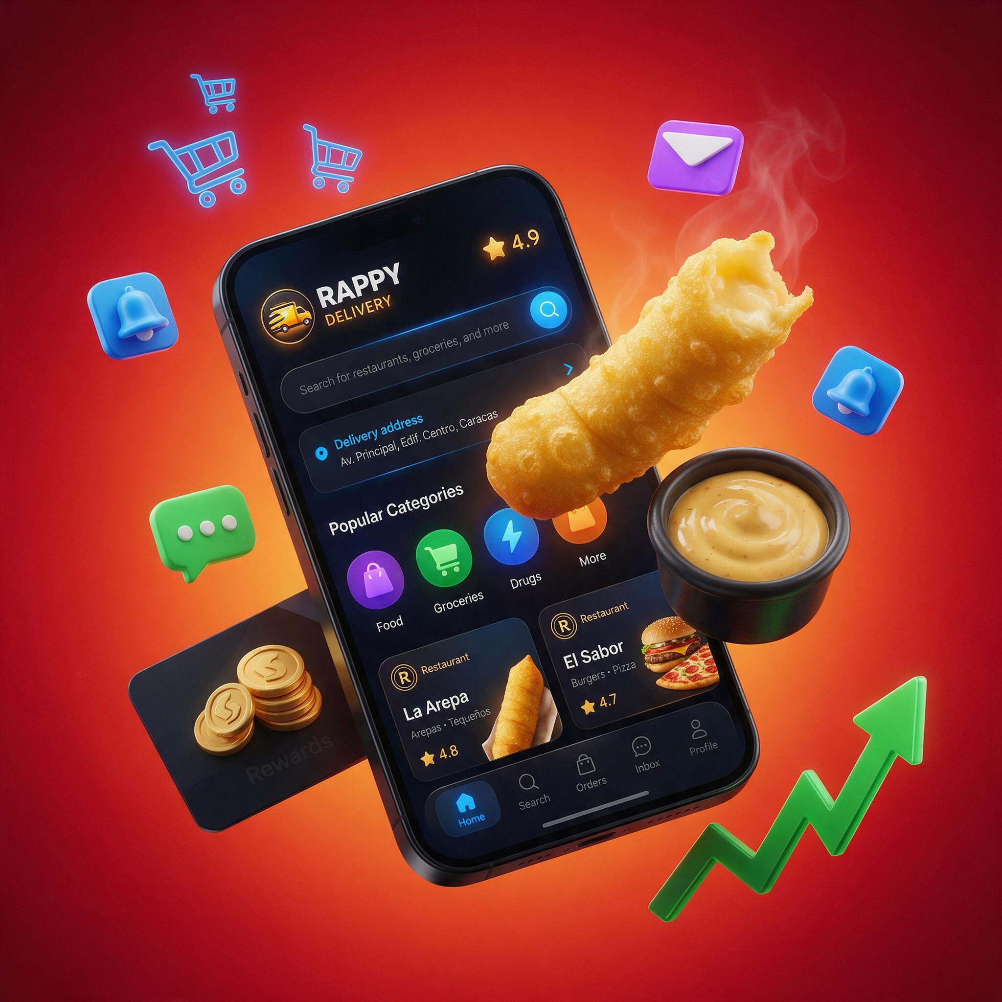Cómo vender más por las Apps de delivery PedidosYa y Rappi